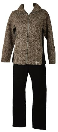 Campagnolo Tuta donna DYNAMIC F.LLI completo tempo libero felpato invernale aperta davanti con zip articolo 8Q76468