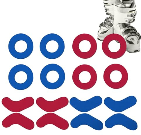 Ski Snowboard Boots Fitting Pads, Self-Adhesive EVA Foam Protective Gear | Snowboarding Ankle Friction Protection Pads | for Hiking Mountain Climbing Outdoor Sports