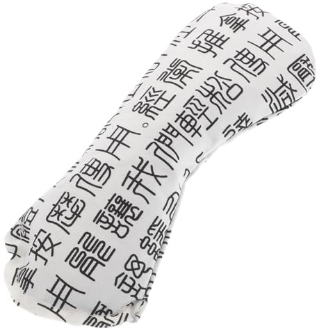 Coussin Yeux en Tissu, Chaleur Douce, Portable, Sommeil et Bureau