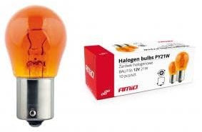 10x AMiO 01158 PY21W Glühlampe Blinkleuchte 21W BAU15s