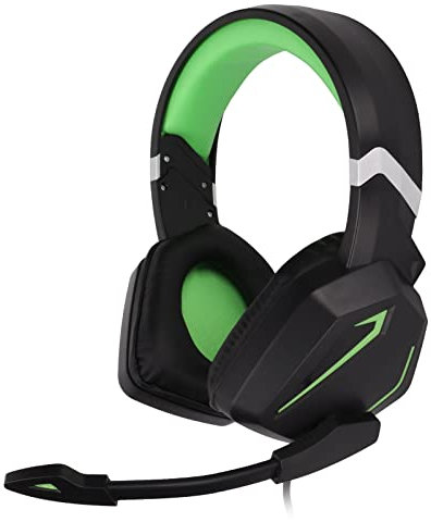 Auriculares para Juegos, Auriculares con Cable de 3,5 Mm para Colocar sobre las Orejas Auriculares Profesionales para Juegos con Micrófono con Cancelación de Ruido para PS4 para Xbox para Switch para