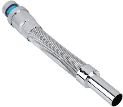 Lantuqib Tubo di Scarico dell'Acqua, Tubo Flessibile di Scarico della Testata Internazionale da 32 mm, Filo in Acciaio Inossidabile Facile da installare per lavabo