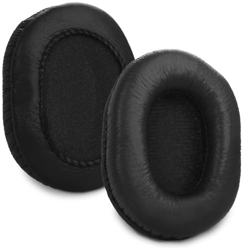 Sodorous MDR-V6 Earpads Replacement, Comfort Memory Foam Ear Pads for Sony MDR-7506, MDR-V6, MDR-V7, MDR-CD900ST Headphones, High Leather, 2 Year Warranty