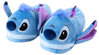 Disney Stitch Zapatillas Casa Mujer, Diseño Stitch 3D Pantuflas Suela Antideslizantes, Regalo Mujer Adolescentes, Talla EU 36/37