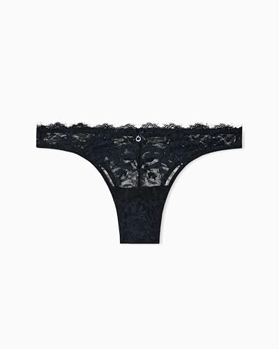 Emporio Armani Eternal Lace V-Brazilian Sottoveste a Gonna Donna (Pacco da 1)