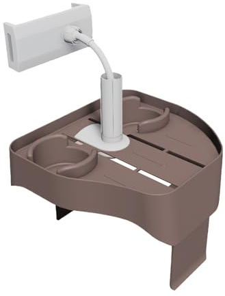 Hot Tub Board, Hot Tub Cup Holder - Side Table Tray, Adjustable Floor Storage Cadet Shelf for Outdoor Inflatable Pool Wall Thickness
