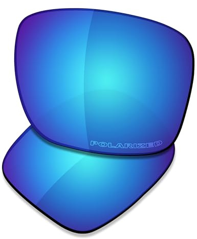 SAUCER Lentes de repuesto de alta calidad compatibles con Ray-Ban Meta Wayfarer RW4006 50 mm gafas de sol inteligentes de alta defensa, azul glaciar polarizado