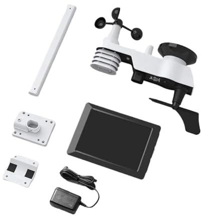 Professional WiFi Weather Station Internet Wireless With Outdoor Sensor Rain Gauge Weather Forecast Wind Gauge Nicety Meter