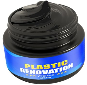 AOOOWER No es abrasivo para el interior del vehículo, ilumina el exterior negro, marca que desalienta la restauración del juego de elastómeros