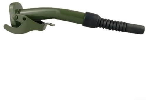 Homeponnew Beccuccio flessibile per taniche di benzina in metallo, 20 l, dotato di setaccio integrato e potenziatore del flusso d'aria