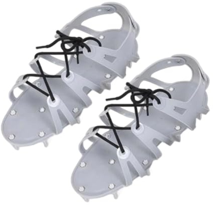 Hipzeepo Zapatos con Clavos: Prácticos Zapatos Aireadores de Césped para Airear Césped, Superposiciones, Instalación de Cubiertas, Revestimientos Resinosos y Pisos Epoxi.