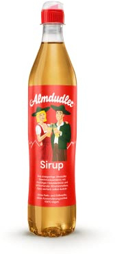 Almdudler Alpenkräuter Sirup – 1 x 700 ml Getränkesirup - ergibt ca. 7 Liter Kräuterlimonade - für Limonade mit Kräutergeschmack