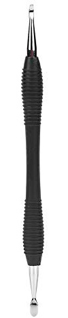 Attrezzo per modellare la doppia testa di pelletteria Strumento per scolpire la scultura in rilievo per l'artigianato fai-da-te(Shallow Spoon) Leather Tools
