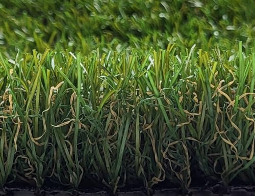 Hochwertige Kunstrasen Rasenteppich Jack für Garten - 400x700 cm - Florhöhe 38 mm - UV-Garantie 7 Jahre (DIN 53387) - Gewicht ca. 1987 gr/m²