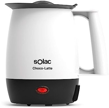 Solac MH9100 Choco-Latte Calienta leche, 250 W, Plástico, Blanco