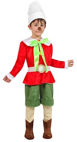 PEGASUS COSTUME PINOCCHIO VESTITO FAVOLA DI PINOCCHIO GEPPETTO CARNEVALE