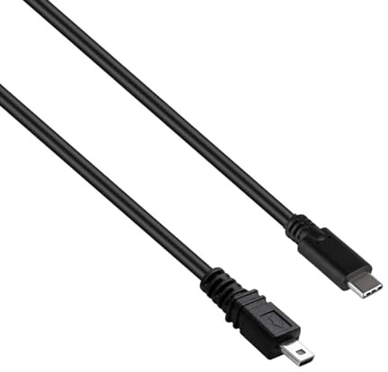 USB Picture Transfer Charge Cable with USB-C Connector UC-E6 UC-E16 UC-E17 for Select Nikon Coolpix/DSLR Cameras for PC, iPhone 15, Smartphone, MacBook (See Product Details, Pictures Before Buying) | USBC UCE6 Data Photo Transfer to A/V Out Accessory Cord for Nikon D750 Cameras Coolpix S630 for iPhone 17 16 Samsung Mac PC