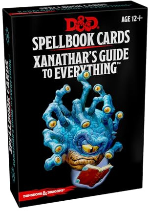 Dungeons & Dragons Spellbook Cards: Xanathar’s Guide to Everything (D&D Accessory - Englische Version)