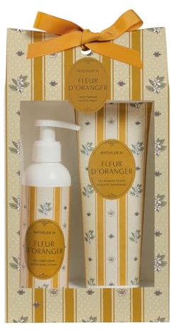 Coffret parfumé lait corps et gel douche - Fleur d'Oranger