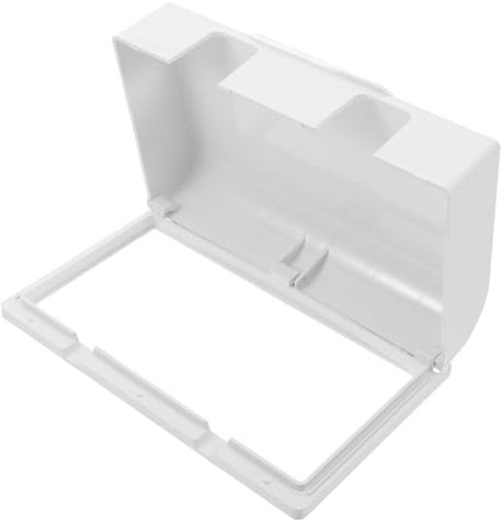 CATIEBYE Copertura Per Prese Elettriche Esterne Resistente Alle Intemperie in Materiale Plastico Installazione Adesiva Facile e Veloce