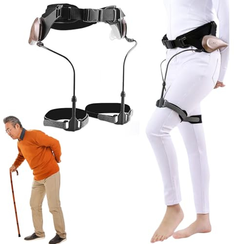 Ausili per la Deambulazione per la Potenza del Corpo,Assistenza Agli Arti Inferiori Bionic Walking Aid,Aiuti per Camminare Bionic,Bionic Body Power Aids per Camminare,Semplice (Size:entrambe le gambe)