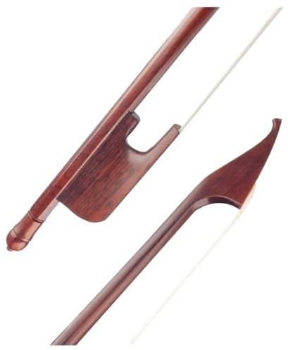 Handgefertigte Geigenbögen 4/4 Violinbogen Geigenstock Frosch Natürliches Pferdehaar Gerade Professionelles Zubehör
