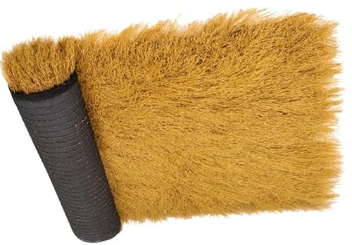 Rollo De Paja Artificial Impermeable,Techo De Paja Sintética Ignífugo,Rollo De Techo De Paja Mexicana,Decoración De Techo De Paja Para Hawaiian(1x6m(39.4x236.2in))