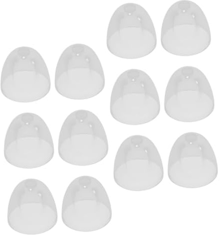 Homoyoyo 12pièces Lot de Bouchons pour Biberons Bouchons à Vis Étanches Plastique Compatibles Biberons Couvercles Anti-poussière