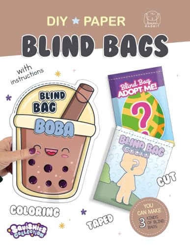 Paper Blind Bag DIY craft: Create three different types of surprise bags.