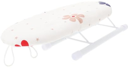 HIAKDOFT Accessori per la tavola da stiro imbottito copriasse da stiro indumento da tavolo portatile Beige