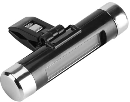 CHICIRIS Horloge Lumineuse avec Pince/Support pour Camion avec Thermomètre Numérique et Moniteur LCD pour Voiture (Fond Bleu)