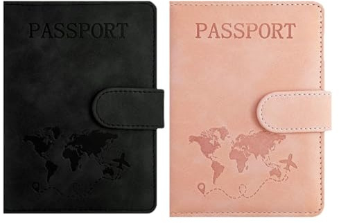 2 Sacchetti Magnetici Per Passaporto, Porta Passaporto Antifurto, Artefatto Per La Conservazione Dei Documenti, Accessori Da Viaggio.