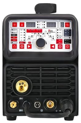 Machine À Souder Semi-automatique TIG, Coupe Par Impulsion MMA, Soudage Flux MIG/MAG Froid, Soudeuse MIG Multifonction 5 En 1 Haute Efficacité Et éConomies D'éNergie(MCT-520DPL Package 0)