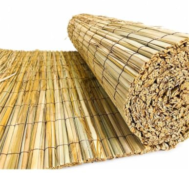 Jardin202 - Cerramiento Premium Natural Alpes Ocultación 95% | Multivarillas Naturales | Privacidad para Jardín y Terraza | 2x5m
