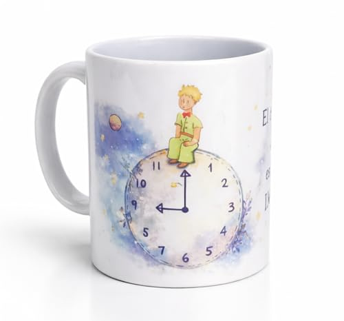 DrMugCollection Taza Principito Reloj