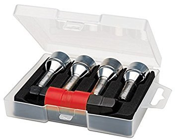 Butzi Chrome Anti Theft Locking Wheel Bolt Nuts & 2 Keys to fit BMW 1 Series (12 x 1.50 L26)