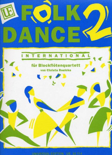 Universal Edition Folk Dance 2. Blockflöte, Quartett