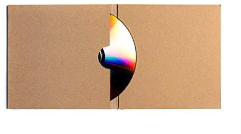 100 Brown Recycled Kraft Card Board Double CD DVD Sleeve/Wallet/Cover Unbranded/Blank