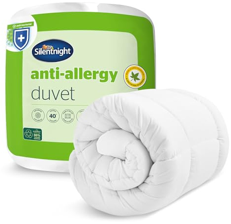 Silentnight Edredón antialérgico-13,5 King, Microfibra, 13,5 TOG, Rey, Matrimonio