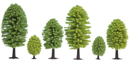 Noch 26801 - Deciduous Trees, Pack of 25, 5-9 cm High