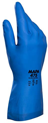 Mapa ultrafood 475 - Juego guantes talla 8 azul 1 par