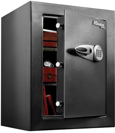 Master Lock Hoch Sicherheit Tresor, Hohe Kapazität, elektronische Kombination, 119 L, 70 x 55 x 50.2 cm