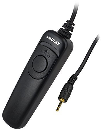 PHOLSY P6 Kabel Fernauslöser/Kamera Fernauslöser/Kabel Auslöser Kompatibel mit Panasonic S5 S1H S1RM S1R S1M S1 G95 G91 FZ10002 G9 GH5 G85 G81 GX8 GX7 GH4 GH3 FZ2500 FZ2000 FZ1000 FZ300 FZ200