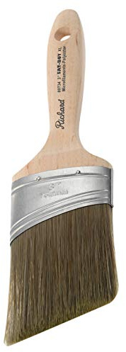 Richard 80734 Fat-Boy Optimum XL Series Oval Angled Paint Brush, Wood Handle 3