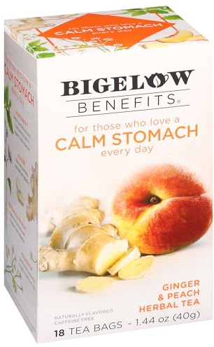 Bigelow Tea Ginger & Peach, 38g