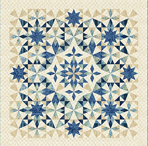 Laundry Basket Quilts Traditional Quilt Pattern - Alaska (71.5 x 71.5)