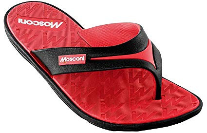 Mosconi Herren Hombre Finger 2.0 Sandalia Sportsandale, Schwarz/Rot, 42 EU