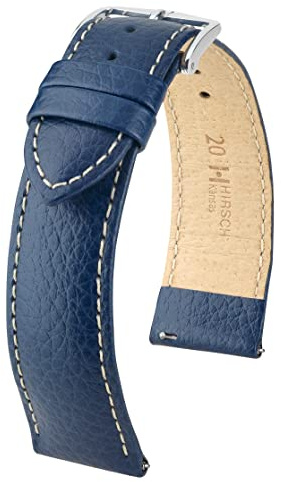 HIRSCH 20mm Unisex Uhrenarmband Büffel Modell Kansas