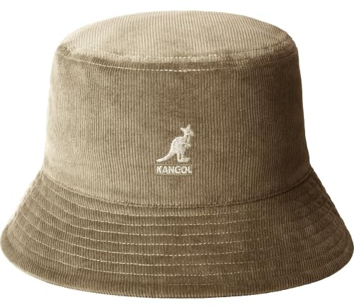 Kangol Cord Bucket Fischerhut Stoffhut Anglerhut Cordhut Baumwollhut Damen/Herren - Winter Herbst-Winter