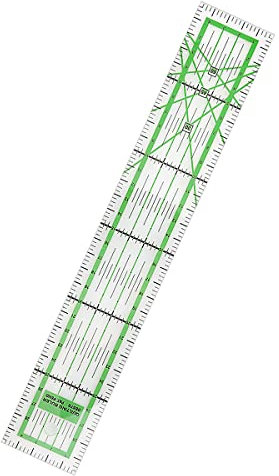 Jagowa Acrylic Patchwork Ruler Cutting Fabric Tools Garment Ruling Sewing Resistance Ruler Density Rotary Tape Measure Quilting Supplies, Quilting Accessories